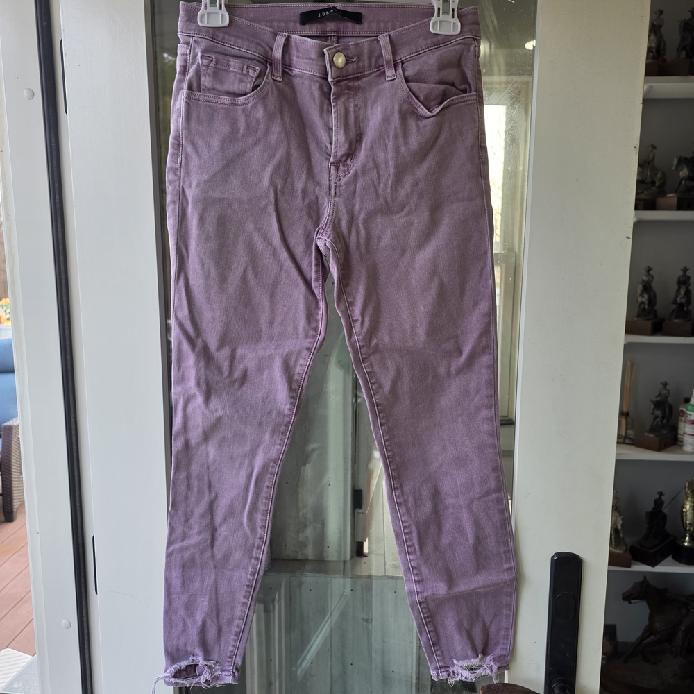 J Brand Women's Lavender Skinny Jeans
